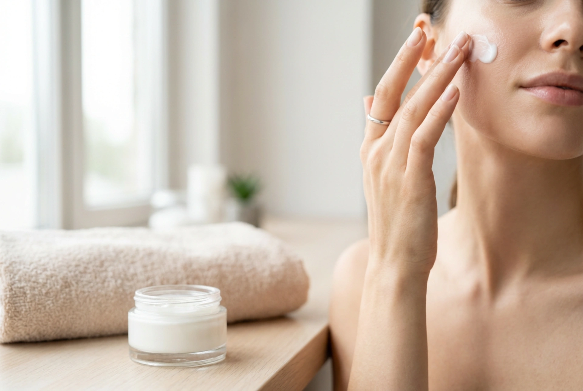Creme facial intensamente hidratante na rotina: quantidade, ordem e erros comuns