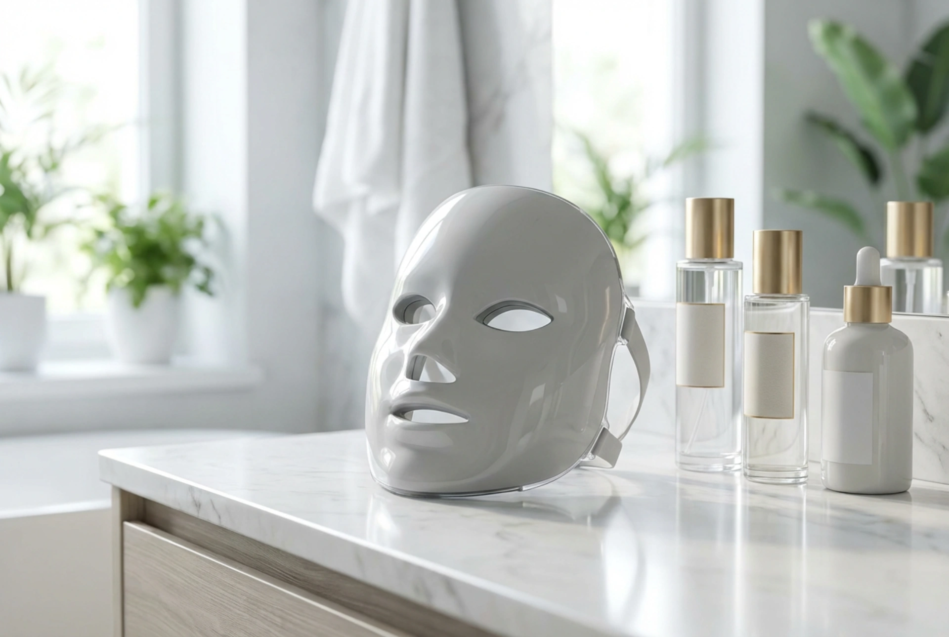 Máscara Facial LED: Guia de Utilização em Casa e Cuidados Pós-Sessão