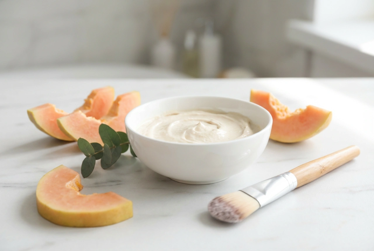Máscara enzimática facial: esfoliação suave passo a passo