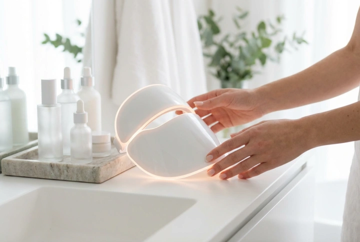 Como funciona a máscara facial de LED e como usá-la nos cuidados com a pele