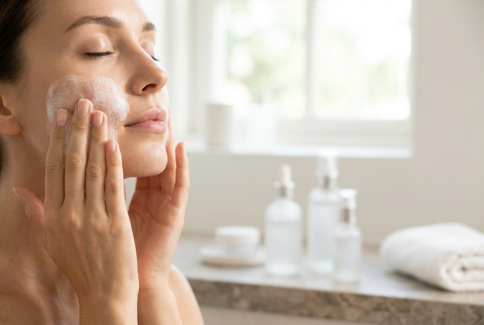 Máscara de bolhas passo a passo: aplicação, tempo de espera e remoção