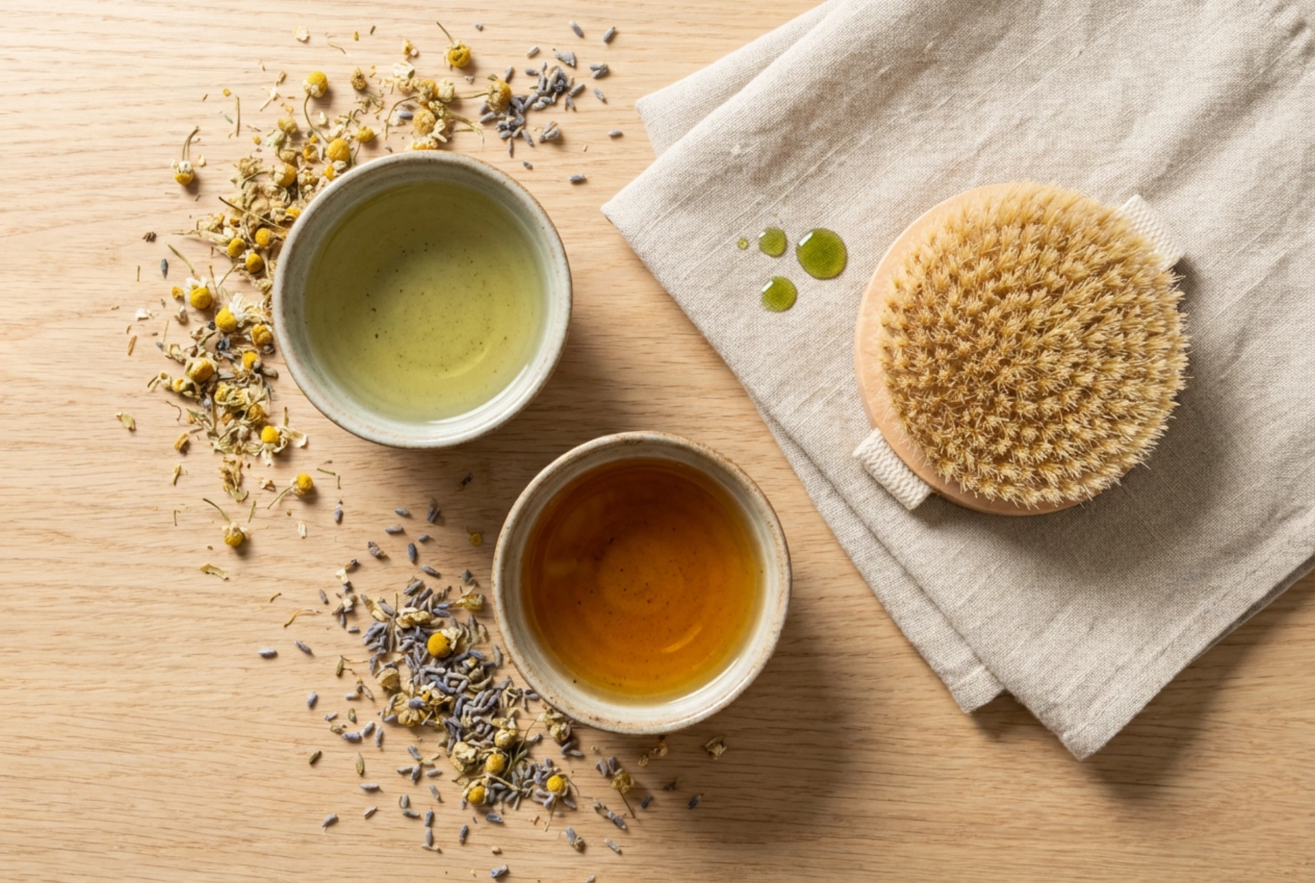 Máscara facial de ervas: infusões, macerados e aplicação segura