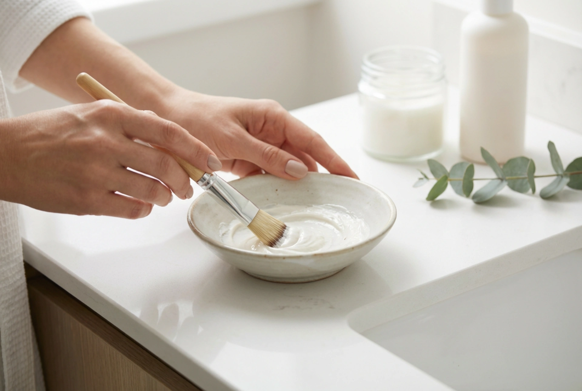 Máscara facial purificante passo a passo: aplicação e remoção