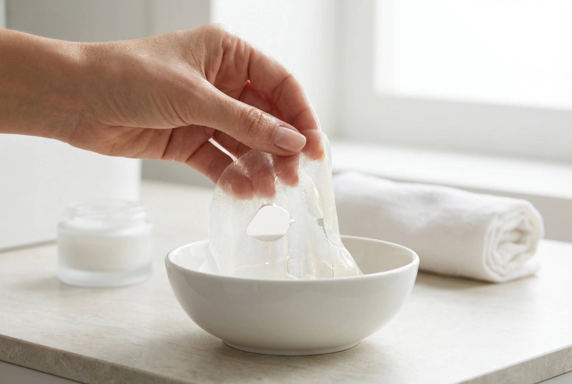 Máscaras faciais em folha: como ajustar e aproveitar a essência