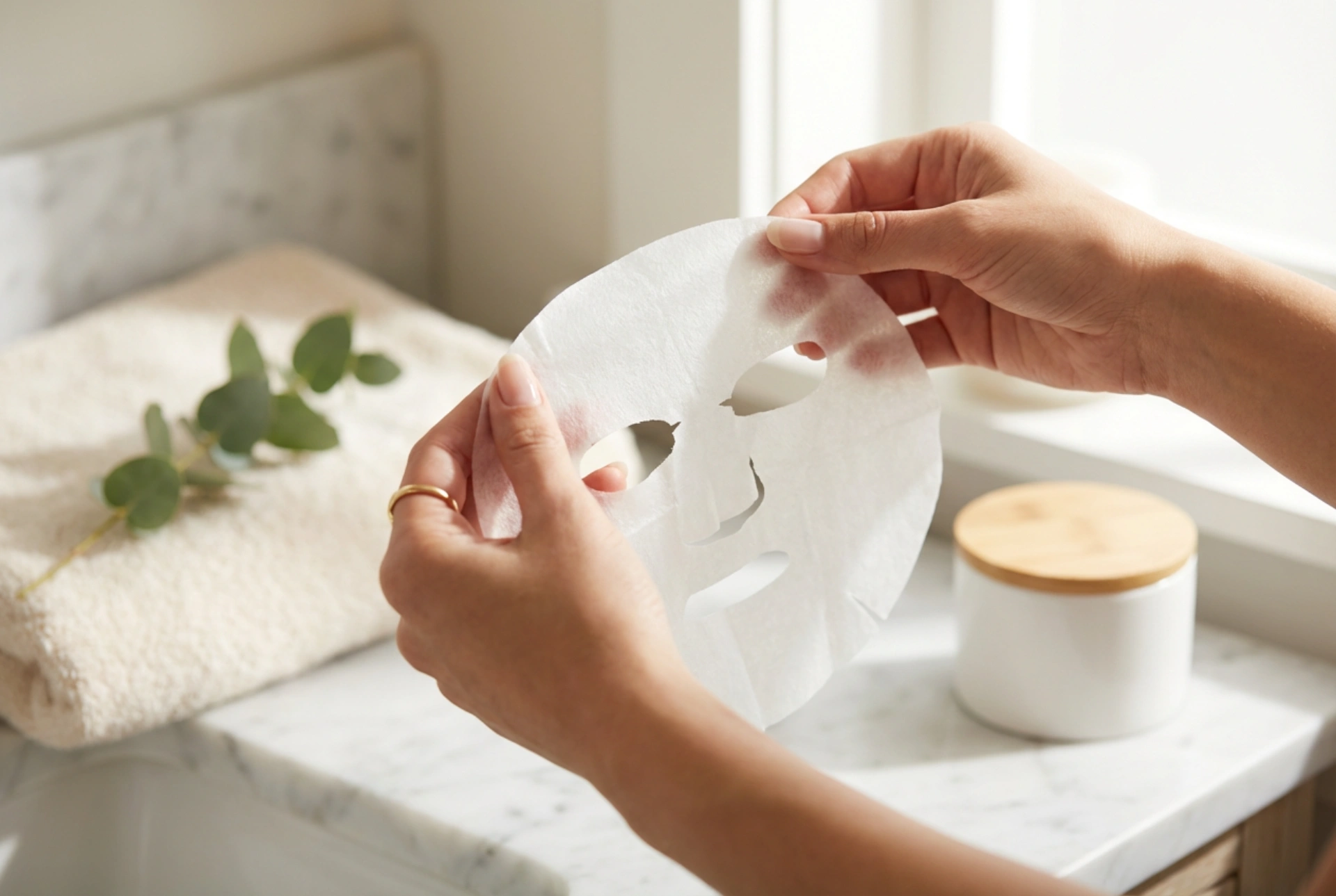 Máscaras em folha: como aplicar corretamente no rosto e por quanto tempo deixar