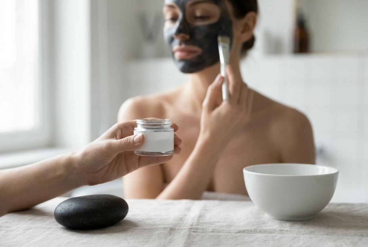 Máscara de carvão ativado: limpeza facial passo a passo