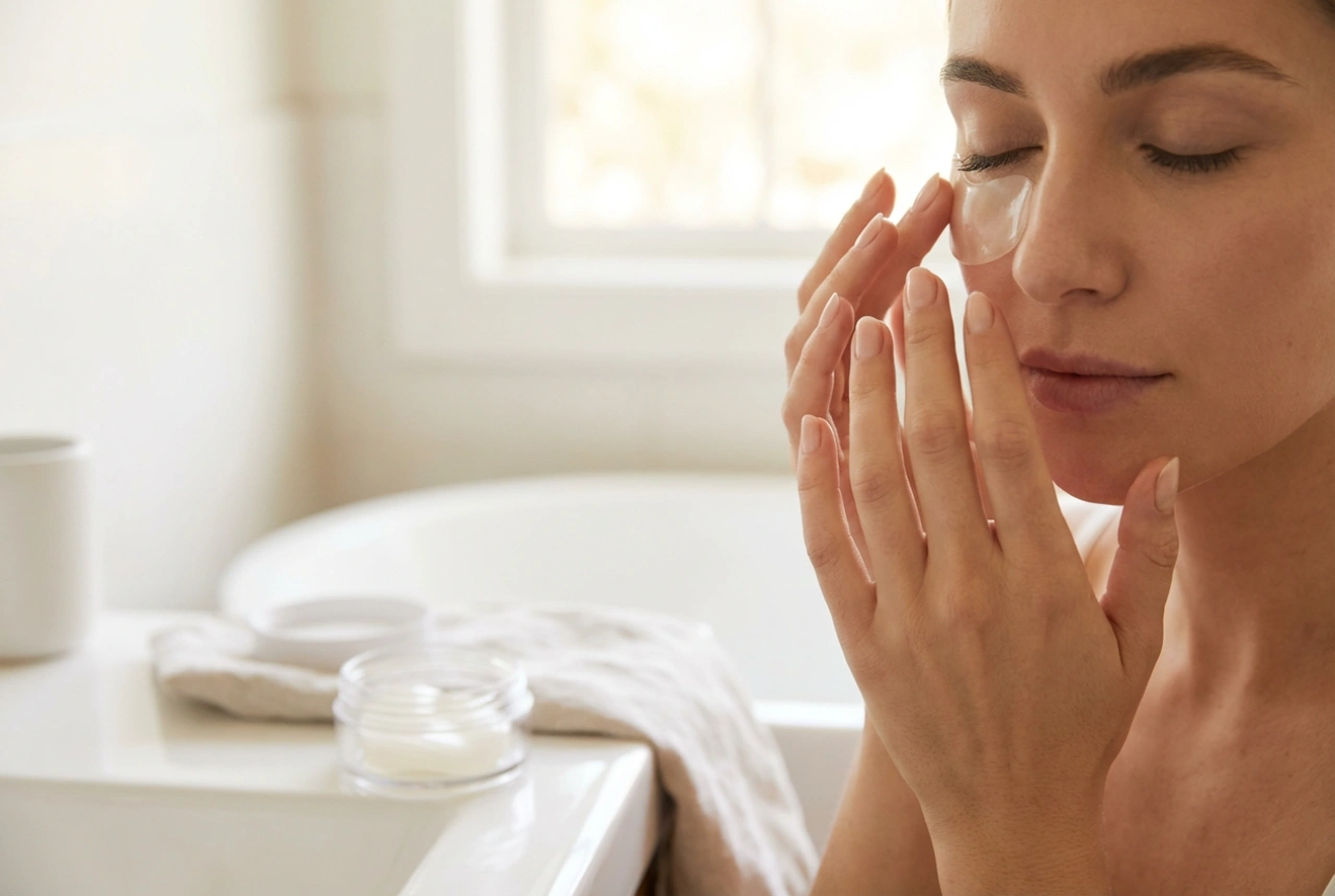 Máscara para os olhos: refrigeração, aplicação de patches e tempo de ação