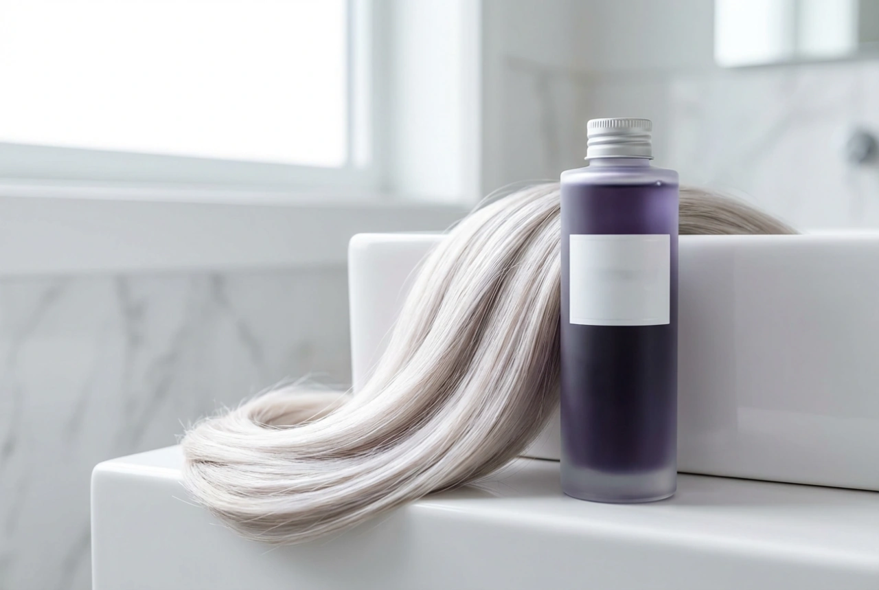Como usar shampoo para cabelos loiros para obter um tom limpo e frio