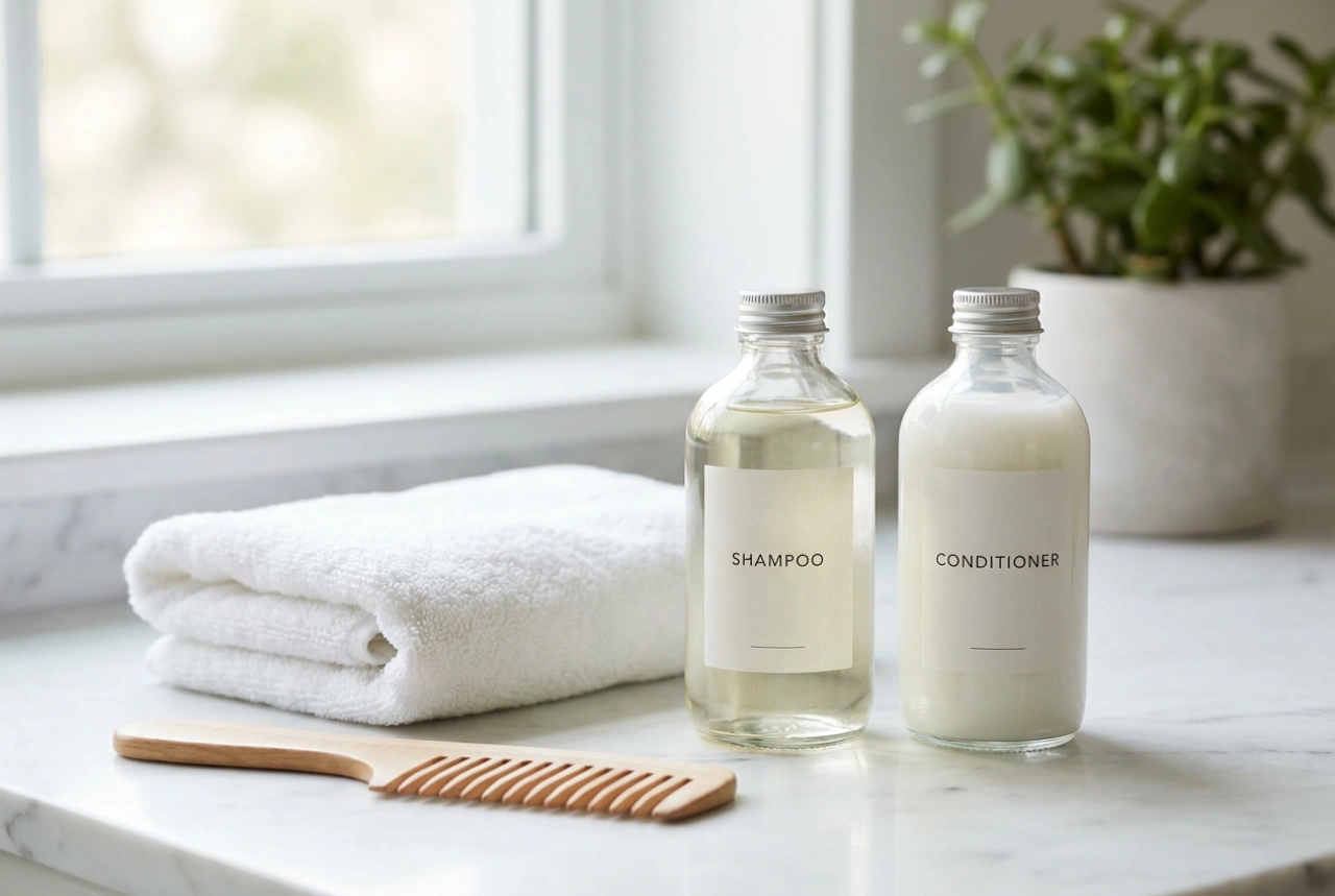 Shampoos após alisamento de queratina: lavagem suave e cuidados