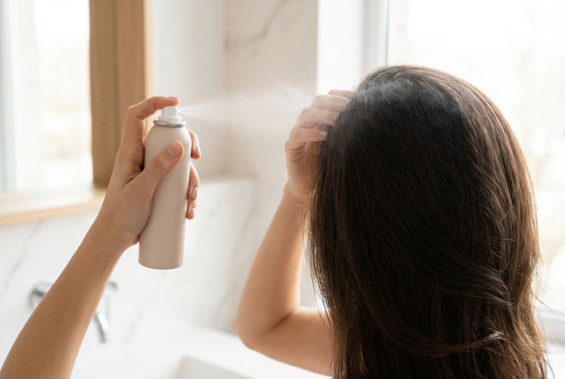 Champô seco para o cabelo: como usar sem deixar resíduos brancos