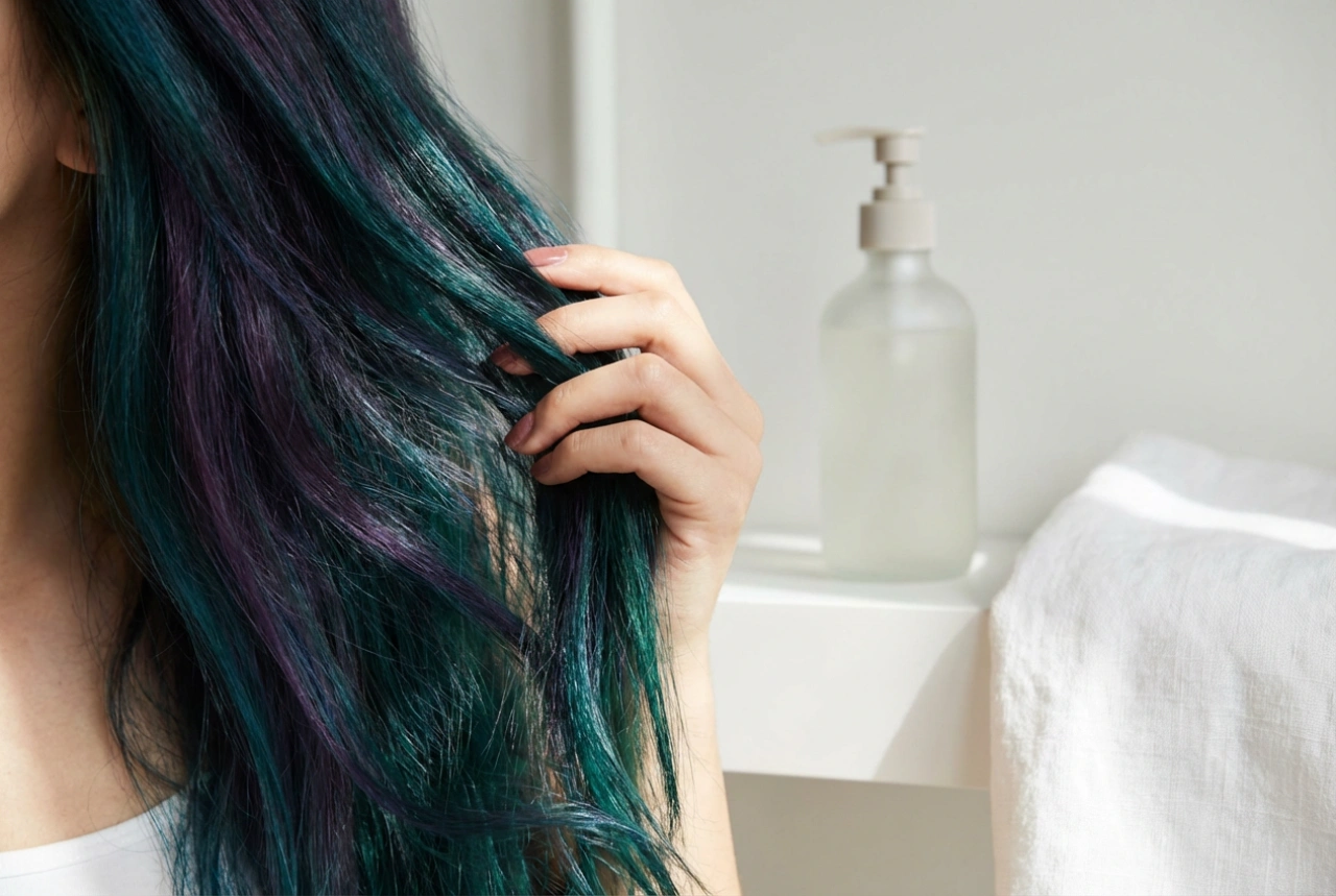 Shampoo anticaspa para cabelos coloridos: limpeza eficaz e suave