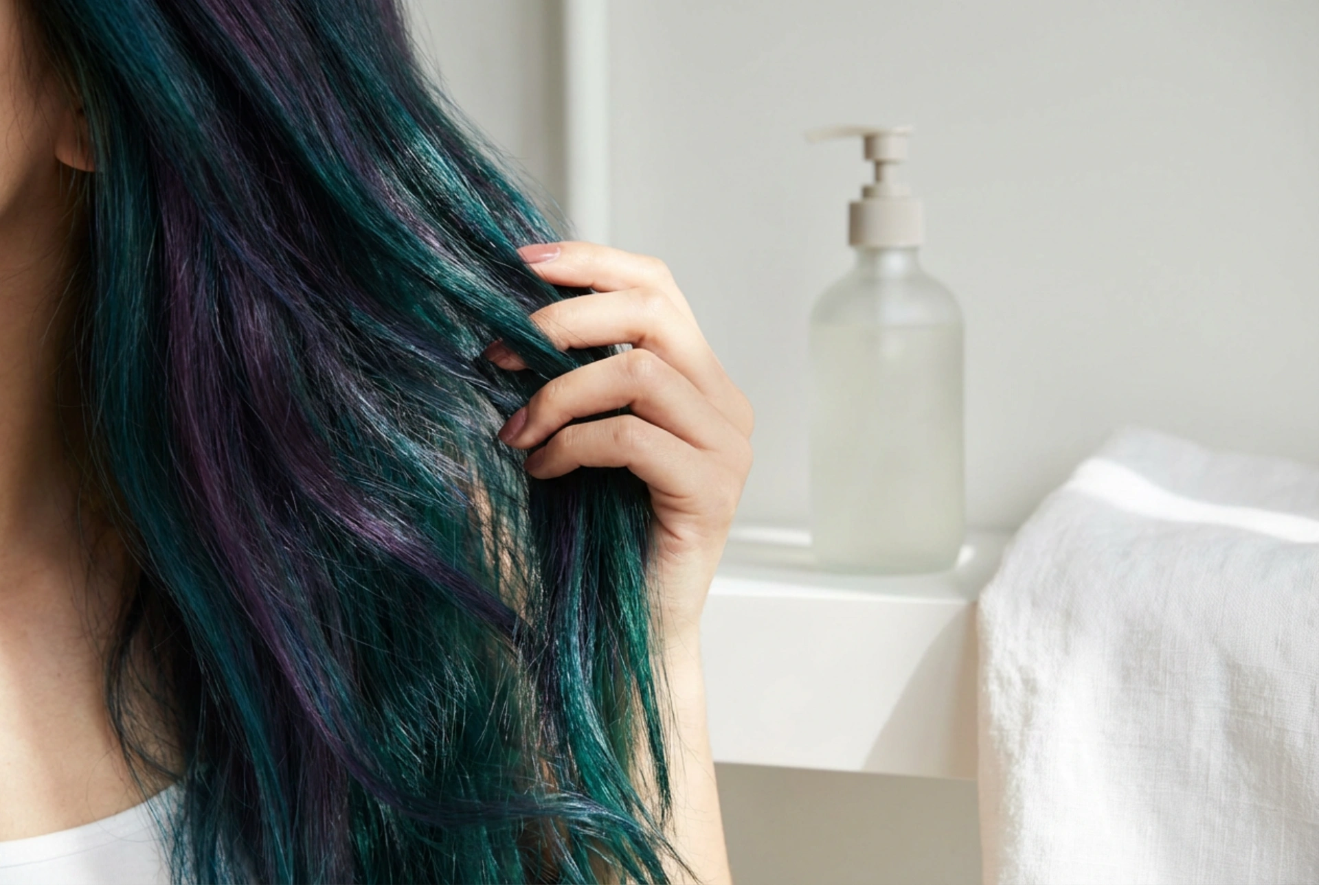 Shampoo anticaspa para cabelos coloridos: limpeza eficaz e suave