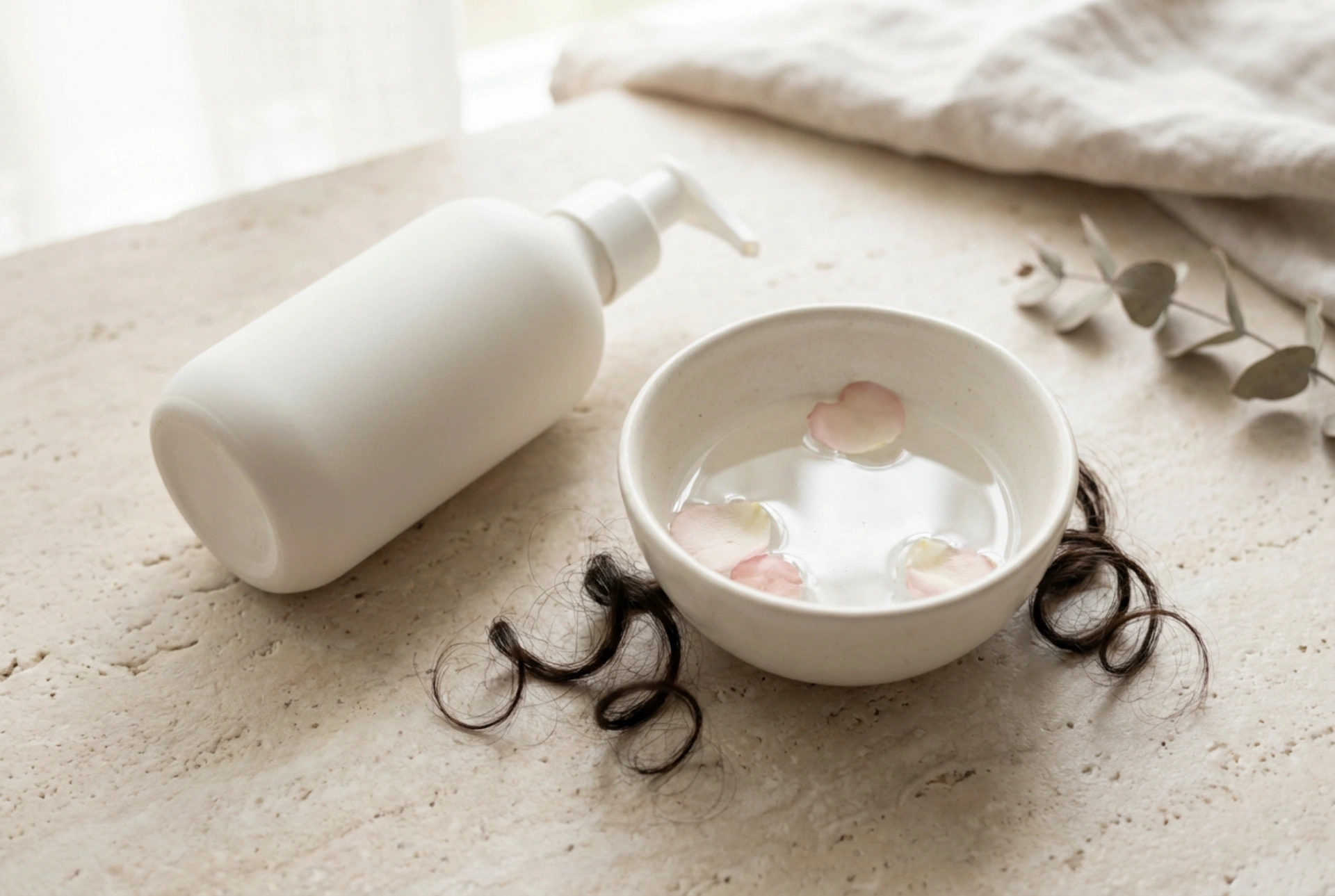 Shampoo para cabelos com permanente: limpeza suave e proteção dos caracóis