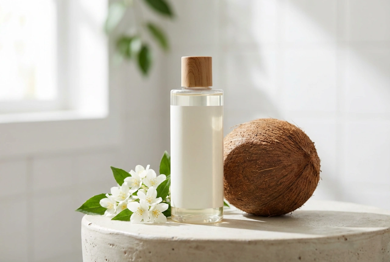 Champô de coco: lavagem nutritiva e aroma agradável
