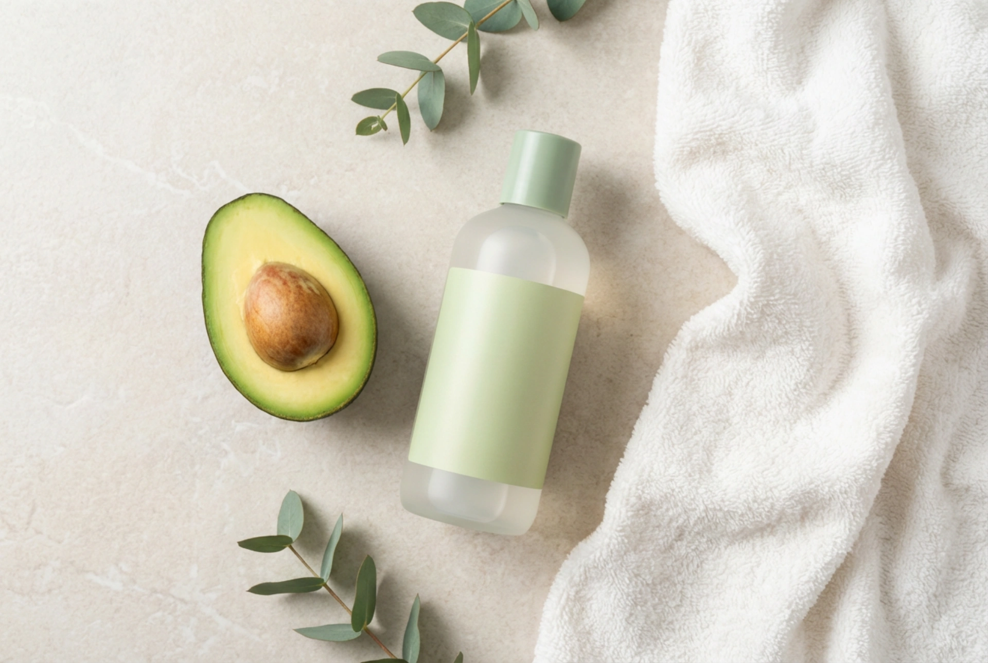 Shampoo de abacate: limpeza suave e maciez após a lavagem