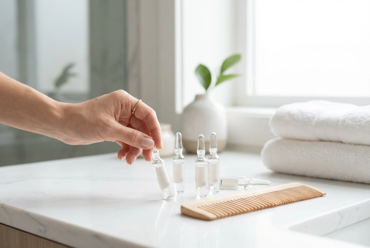 Ampolas capilares de uso profissional: como fazer um tratamento seguro em casa