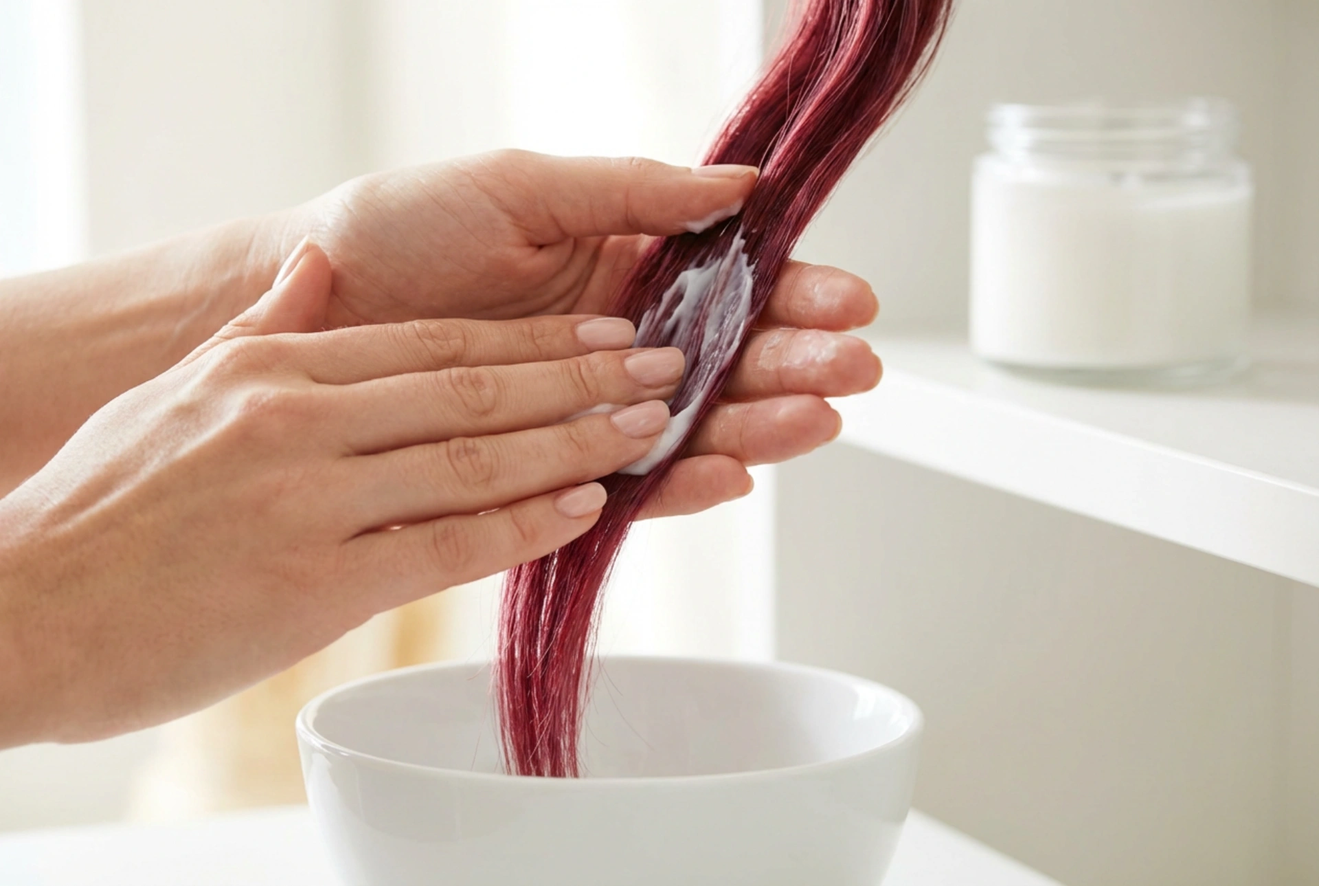 Máscara para cabelo pintado: proteção da cor, aplicação e frequência