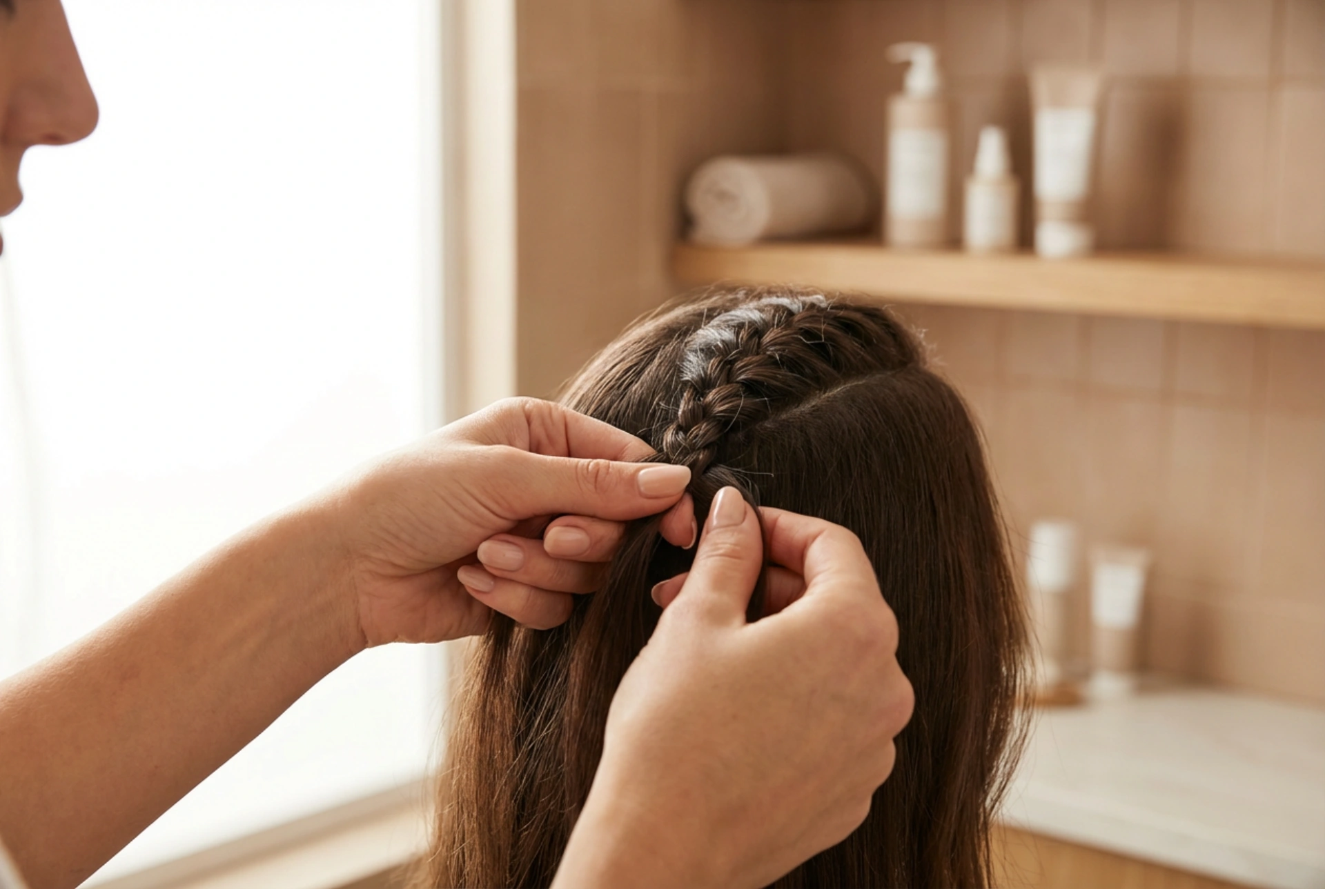Pequenas tranças, grande efeito: um penteado com trancinhas passo a passo