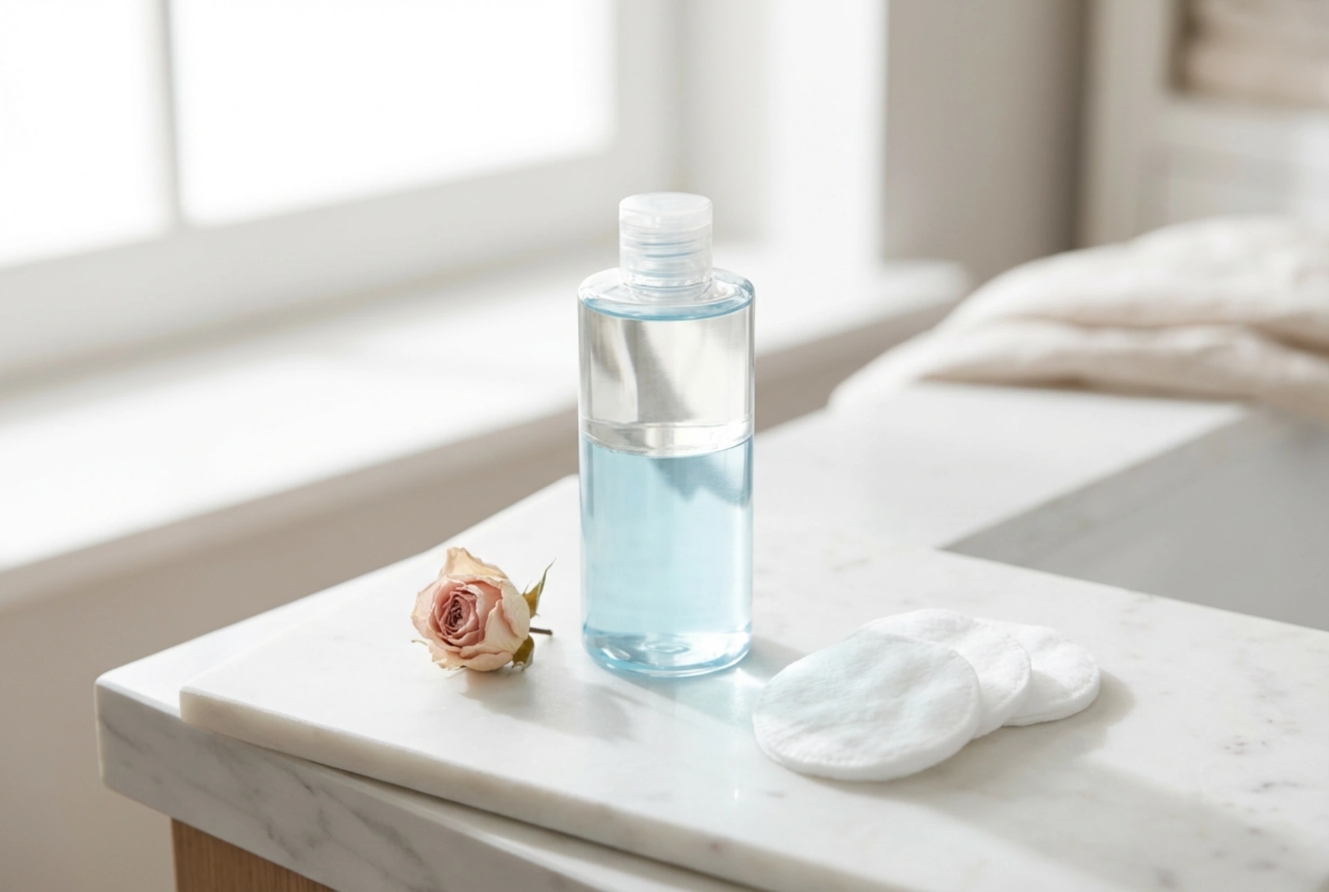 Água micelar bifásica: quando usá-la e como usar