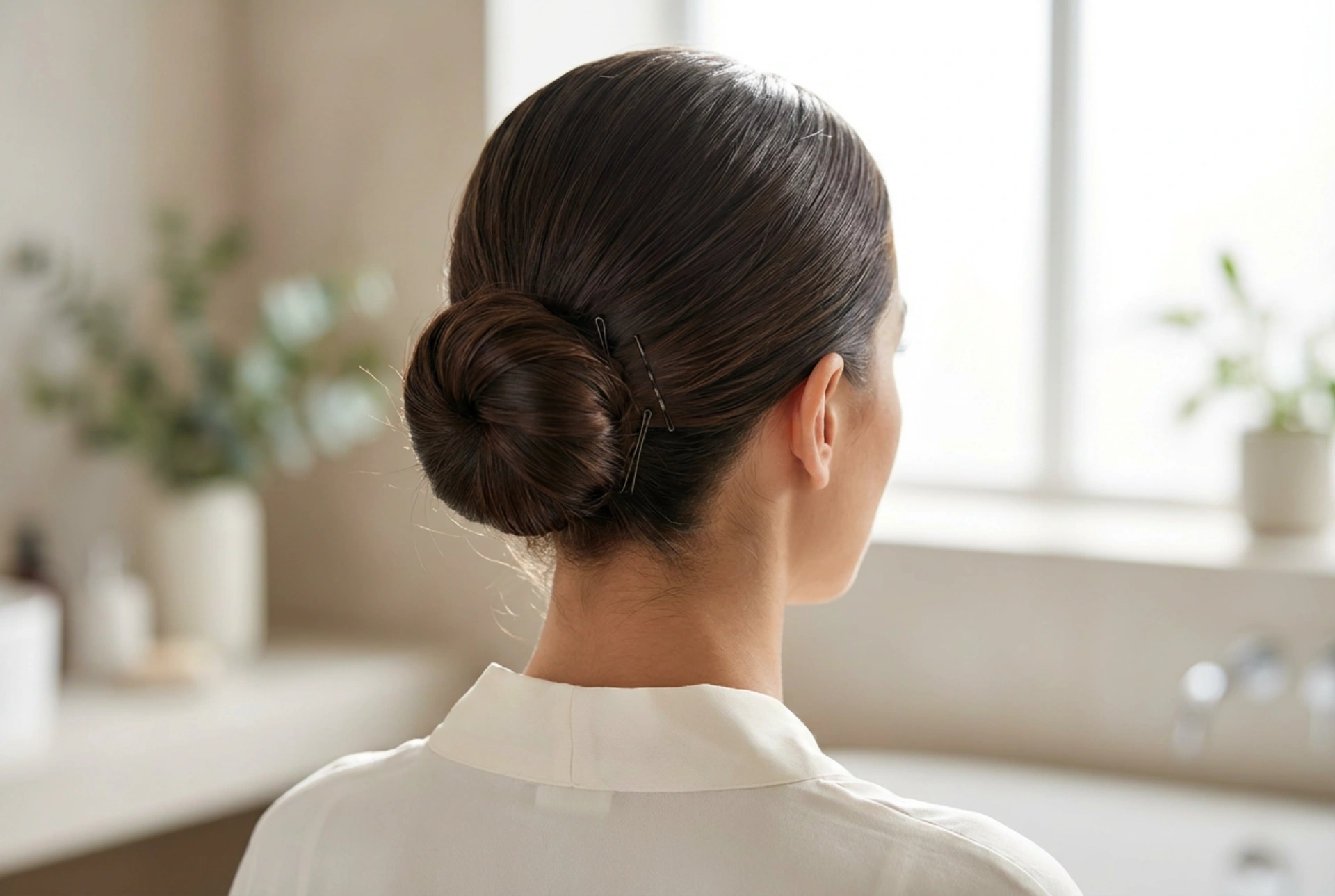 Penteado feminino: coque passo a passo, grampos e fixação
