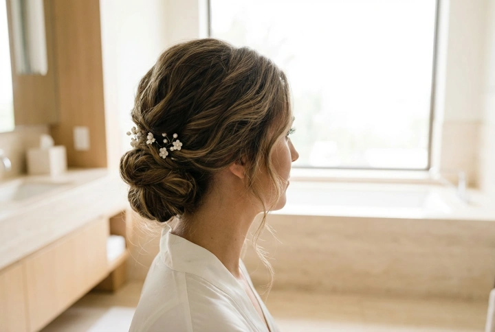 Penteado para a noiva: apanhados duradouros e ondas sem excesso de laca