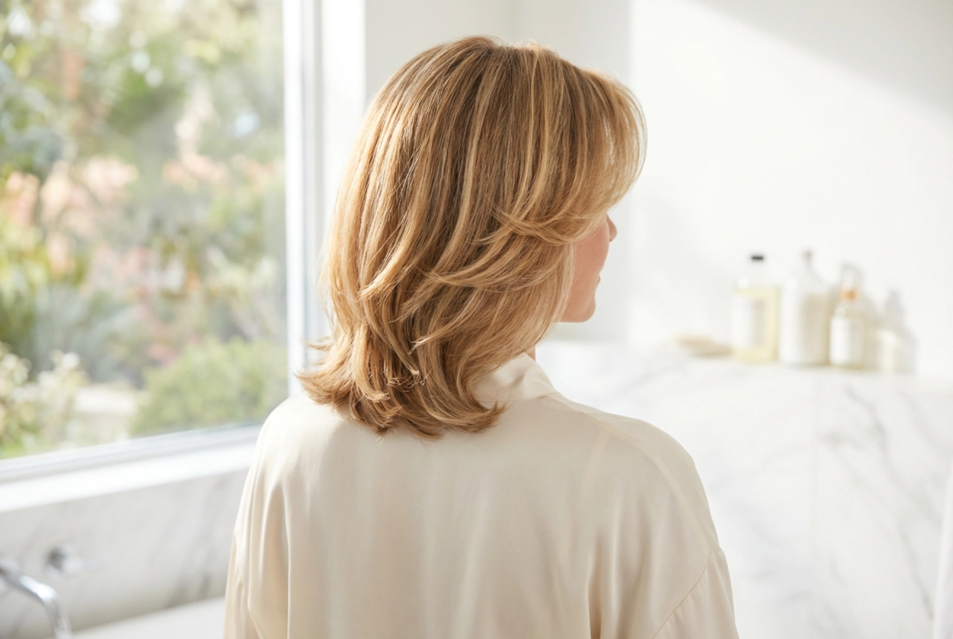 Penteados para mulheres de 50 anos: cortes leves e estilização com efeito lifting