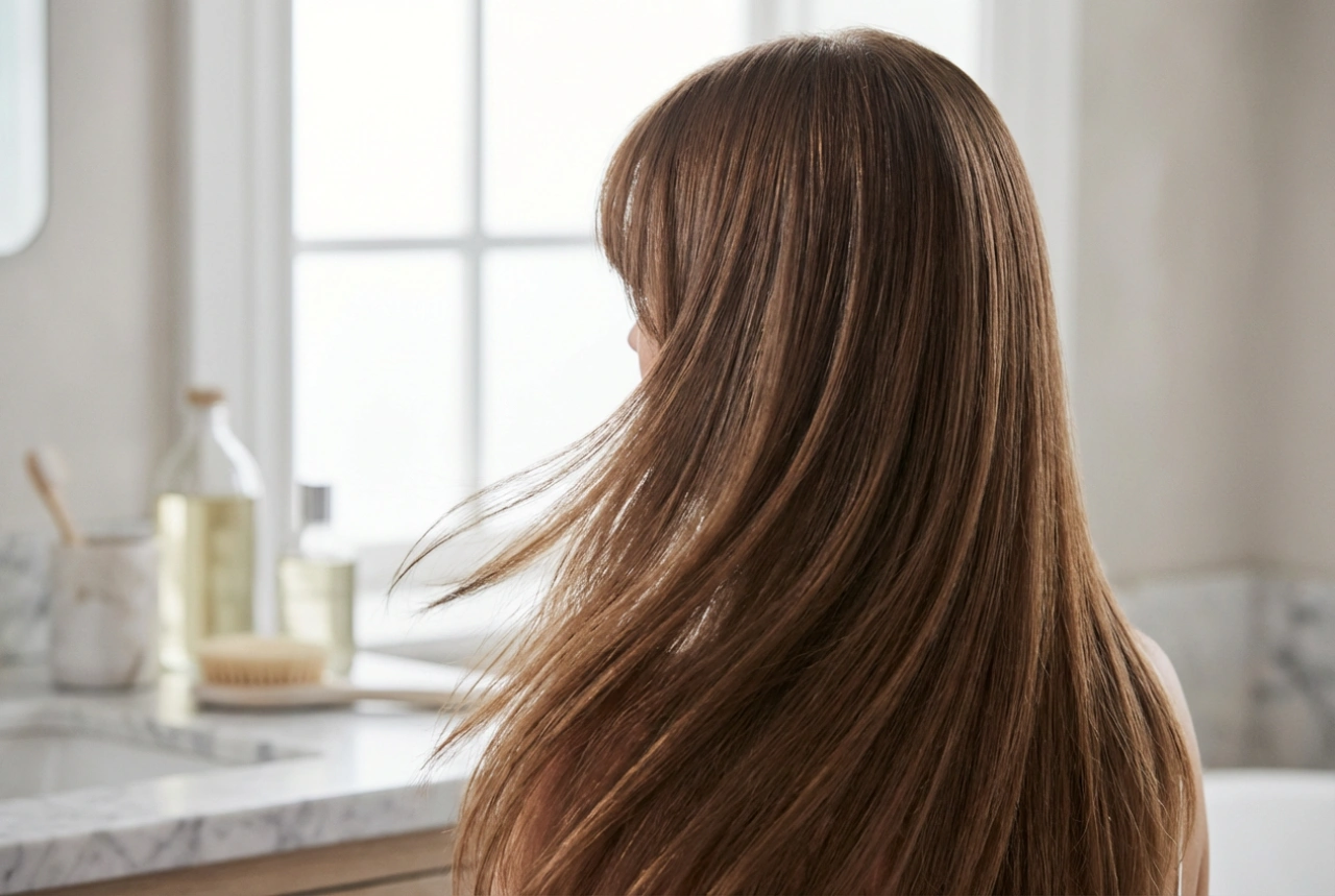 Cabelo comprido com franja: cortes, secagem e finalização