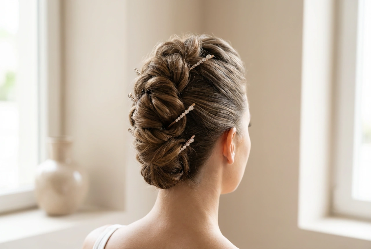 Penteado moicano feminino para casamento: acabamento elegante passo a passo