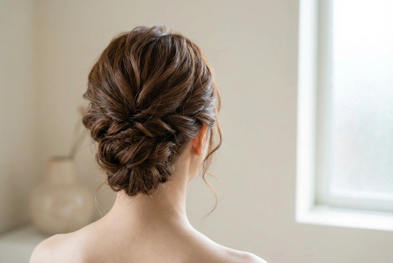 Ideias de apanhados delicados: penteado passo a passo para um batizado