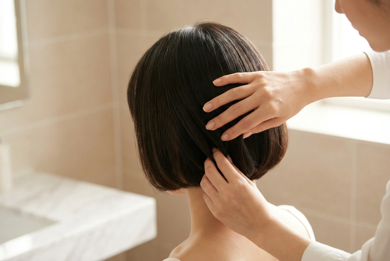 Como modelar o corte tigela na parte de trás: curvatura e controle de volume