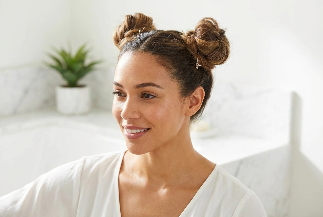 Dois coques passo a passo: como fazer o penteado space buns para o dia a dia e festas
