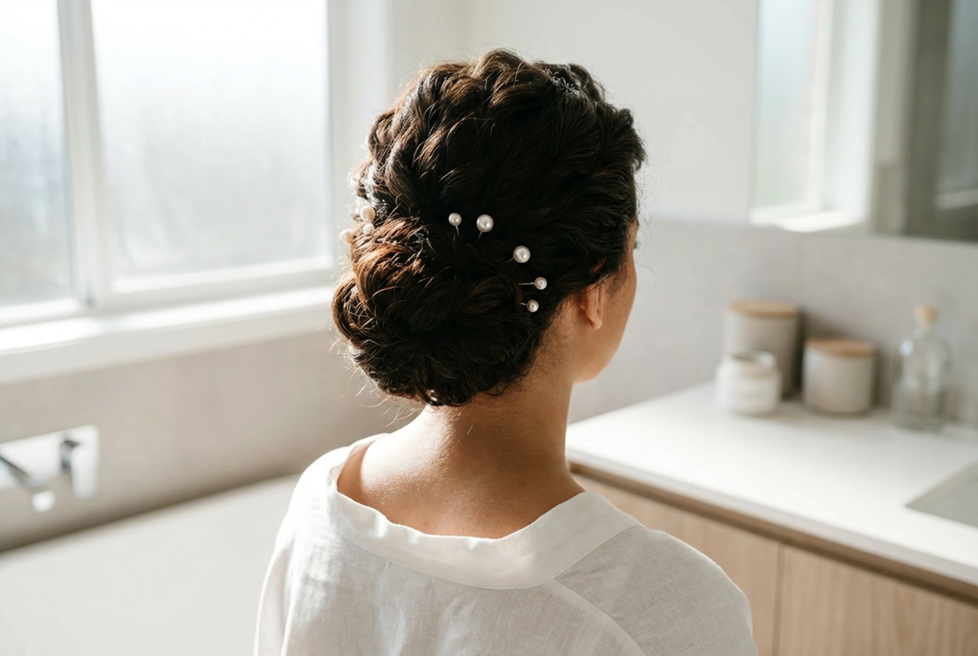 Coque para grandes ocasiões: penteado de festa passo a passo