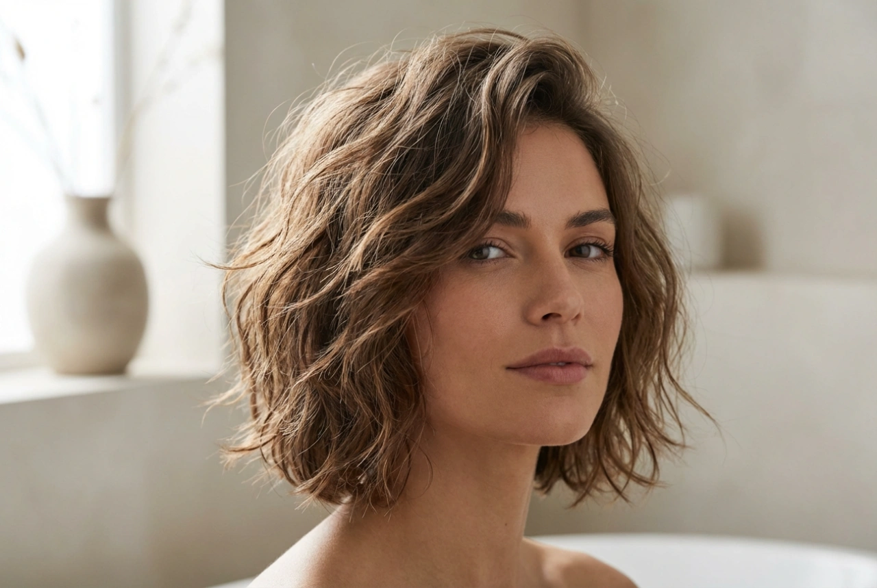 Um penteado com personalidade: textura sem desfiar
