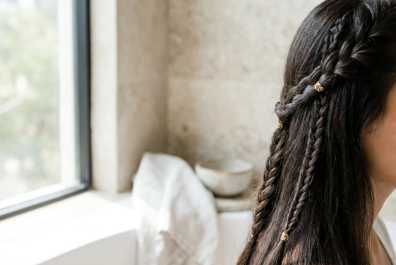 Passo a passo: penteado com tranças, clássica, embutida e espinha de peixe