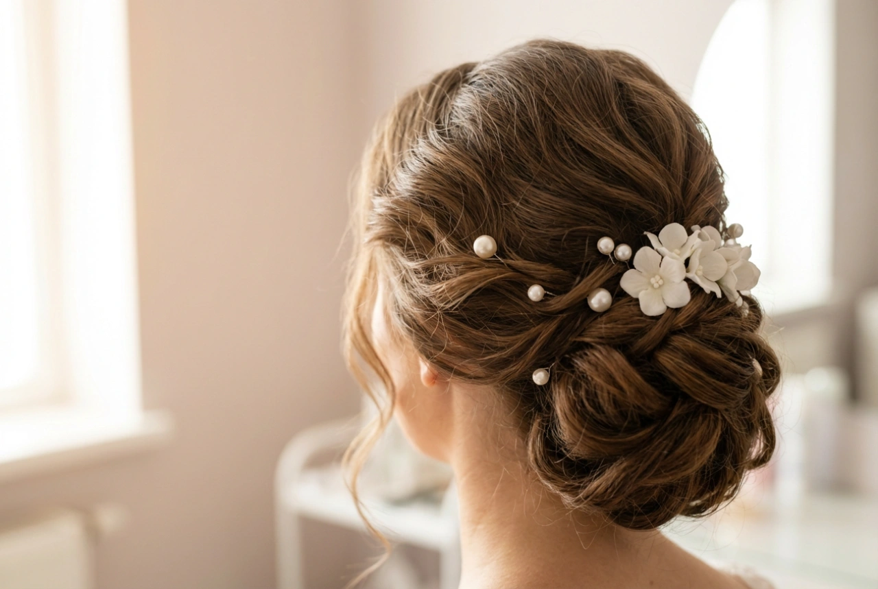 Penteados para noivas: apanhados duradouros, ondas e acessórios passo a passo
