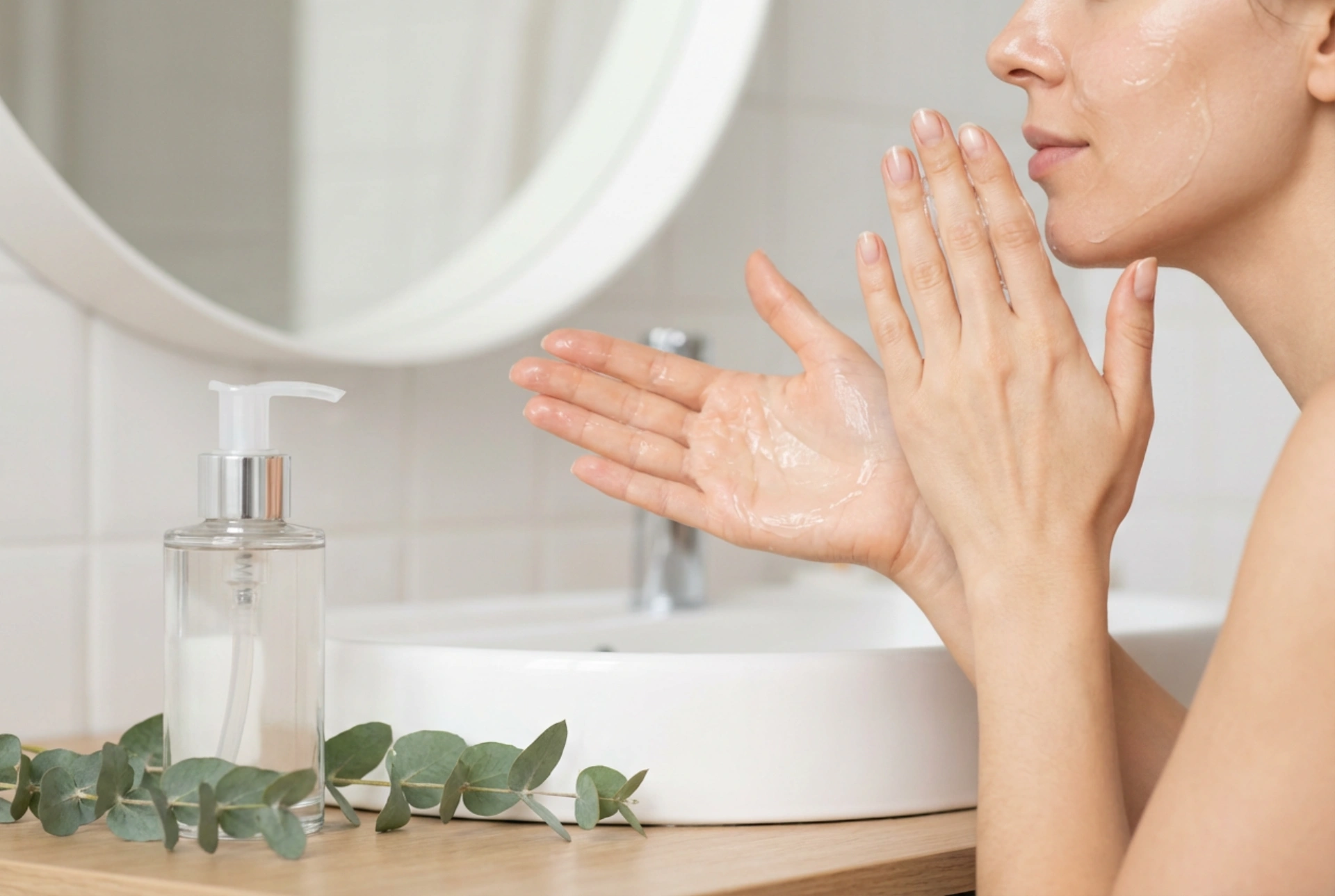 Para pele com imperfeições: gel de limpeza facial, ingredientes e técnica de lavagem