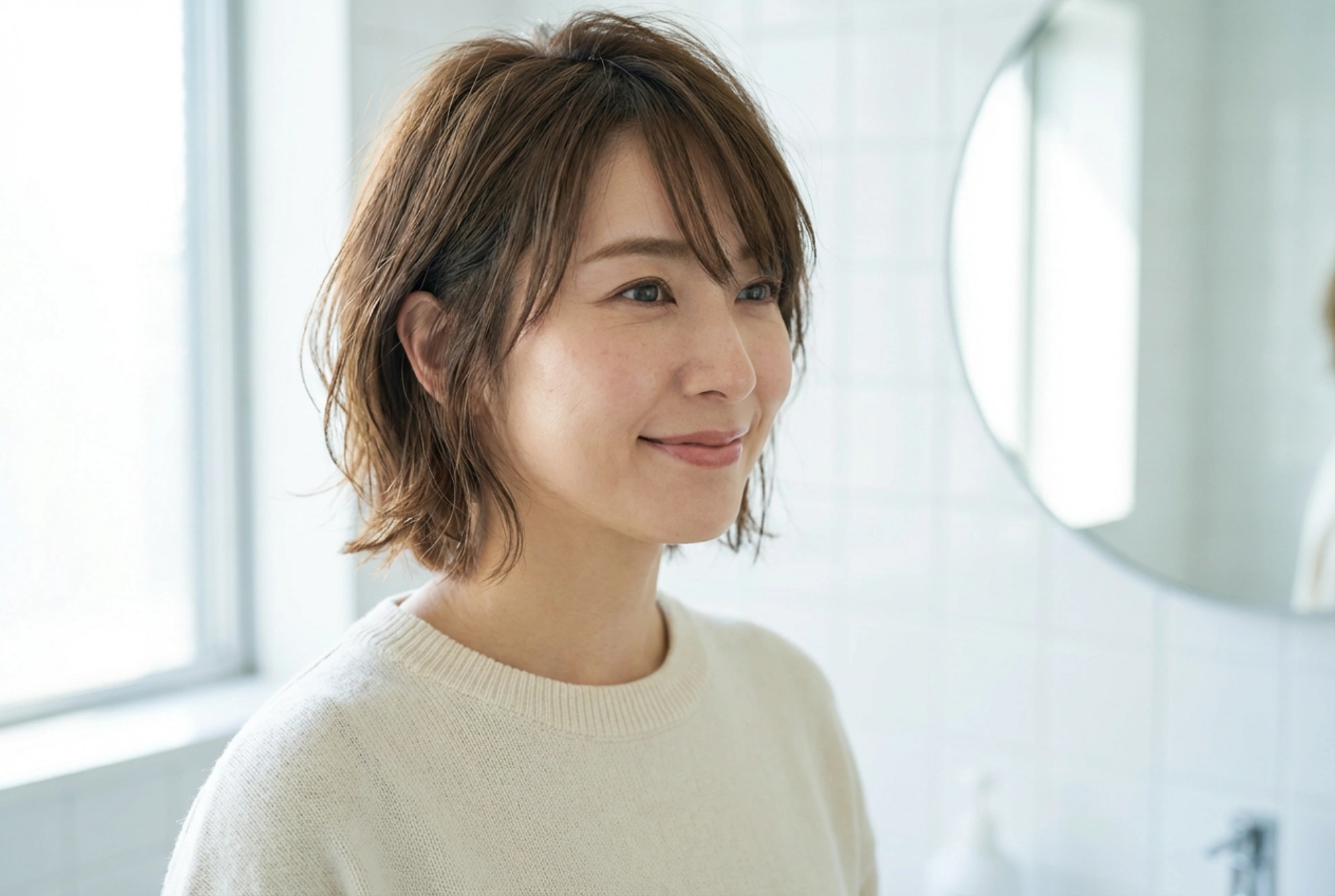 Cortes de cabelo médio-curto femininos: opções com e sem franja