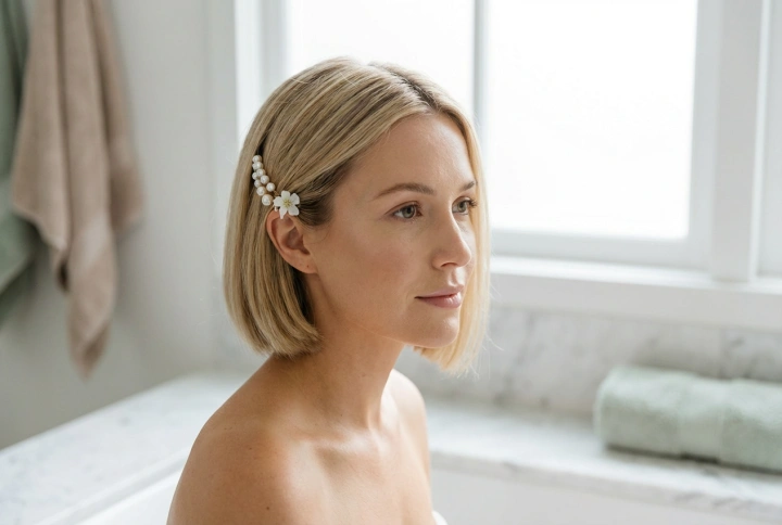 Cabelo curto para uma grande ocasião: penteados de casamento para cabelo curto
