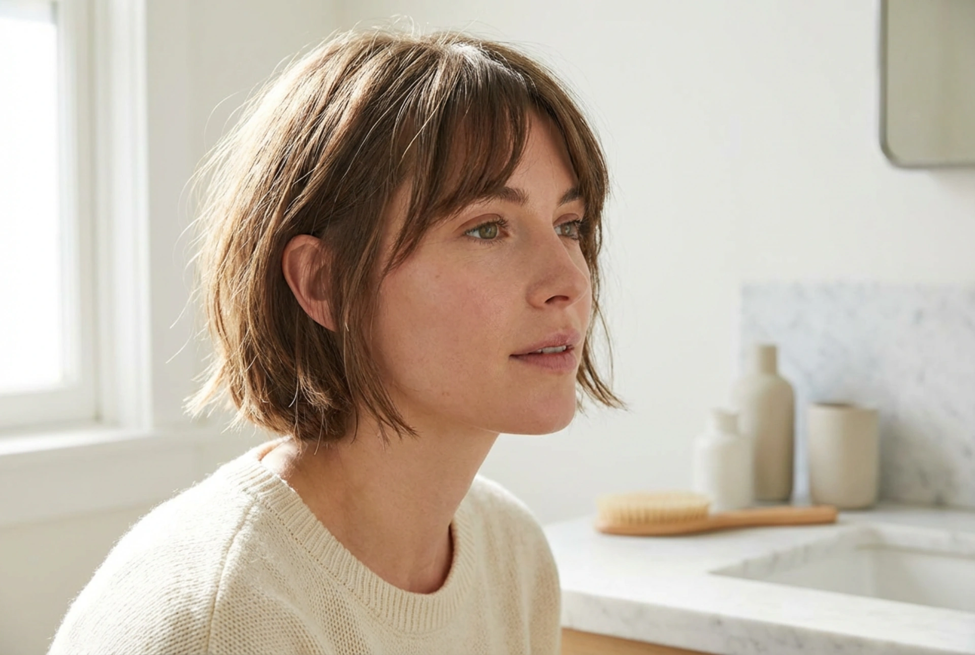 Corte de cabelo curto feminino com franja: como modelar e fixar