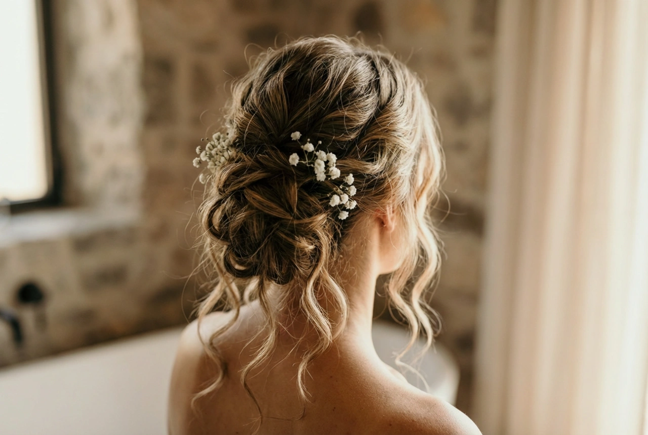 Penteados descontraídos para casamento: apanhados românticos e ondas suaves