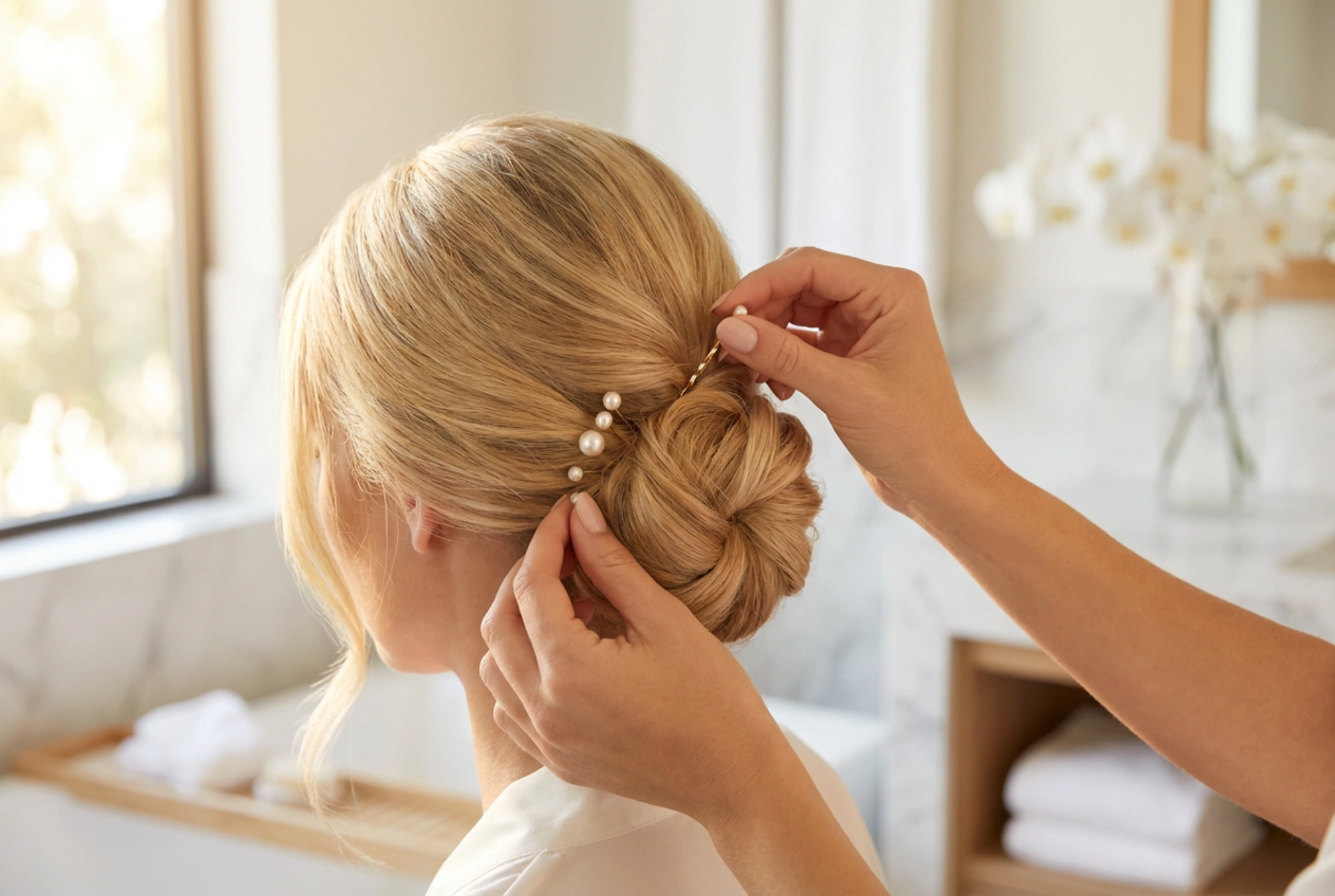 Penteado fácil para casamento: preparação, apanhado e fixação passo a passo