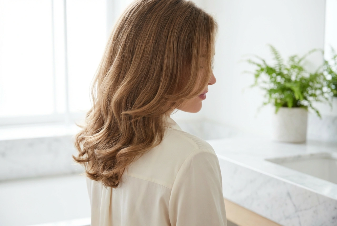 Cabelo em camadas: styling diário, volume e proteção das pontas