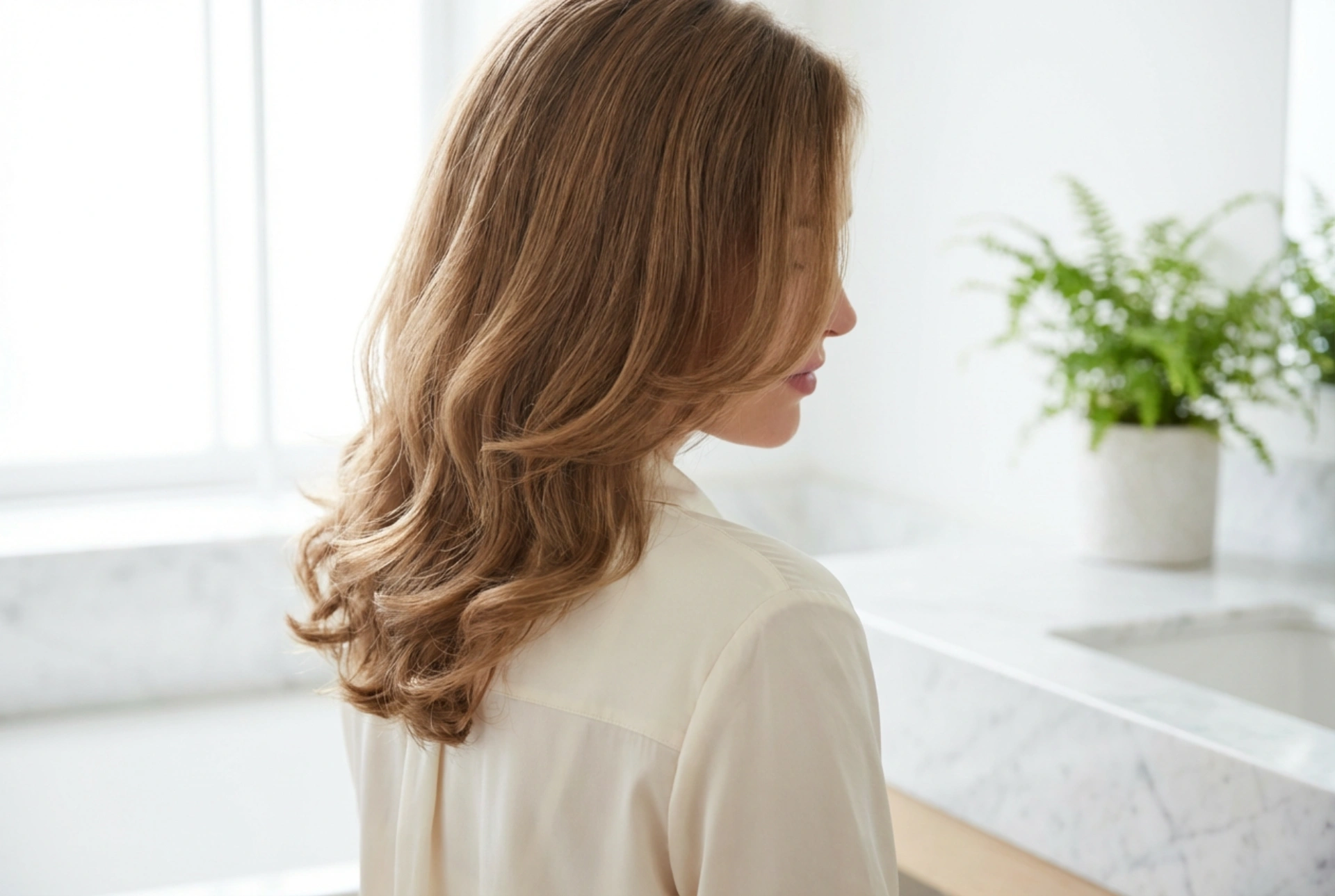 Cabelo em camadas: styling diário, volume e proteção das pontas