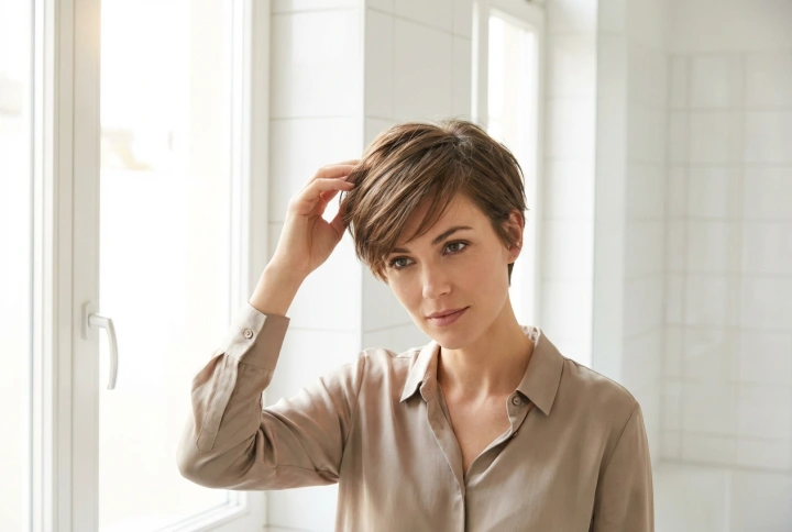Cortes de cabelo curto modernos na prática: 3 estilizações rápidas