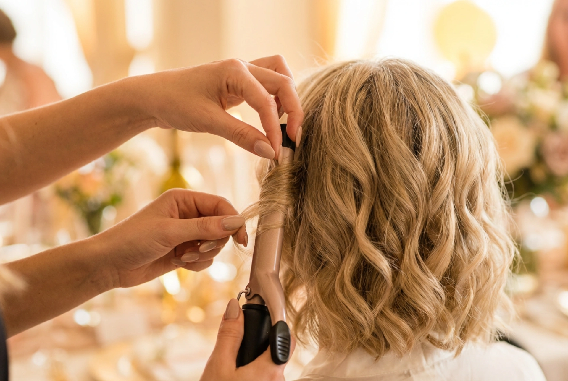 Cabelo curto para casamento: penteado com caracóis passo a passo