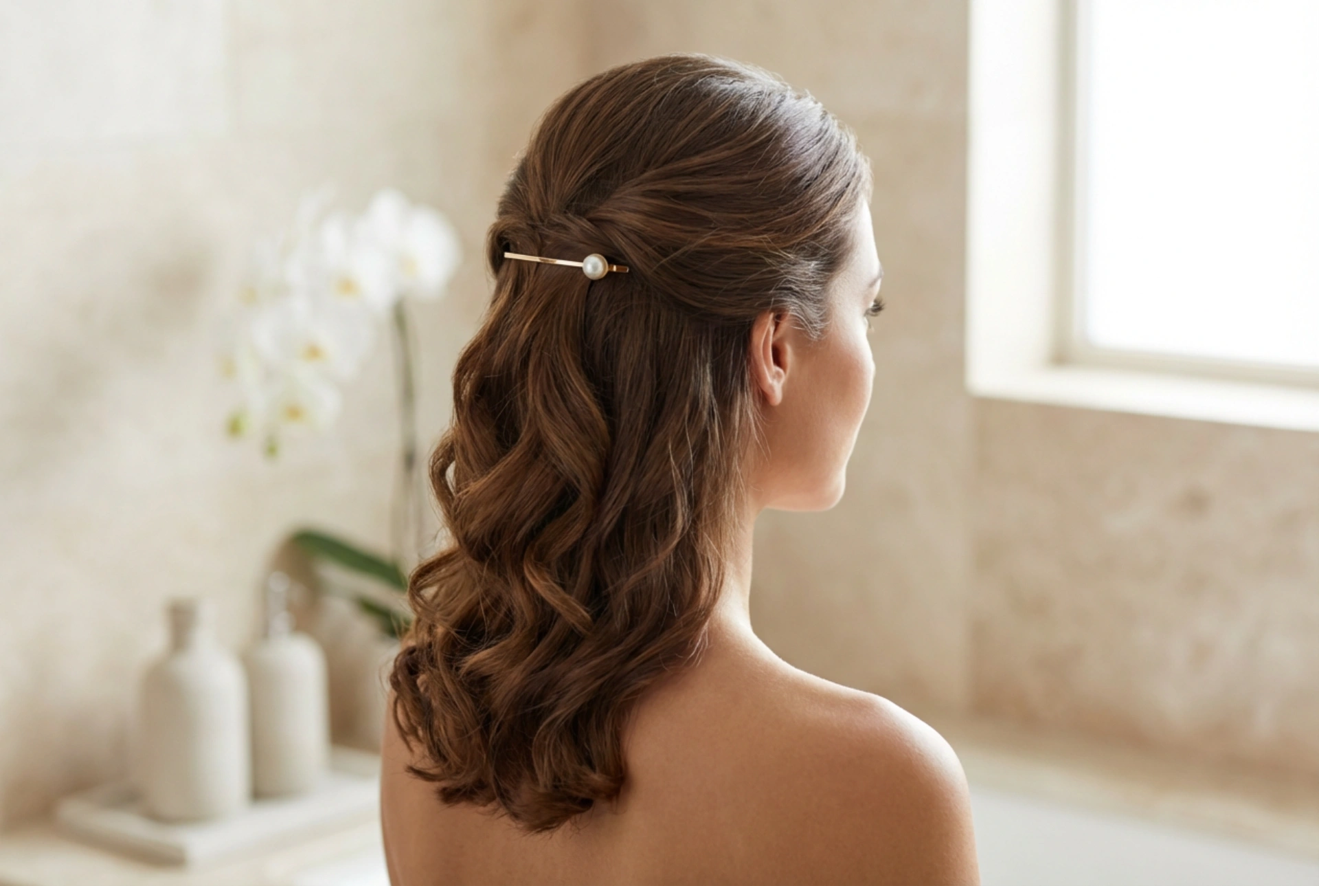 Cabelo médio para casamento: penteados, semi-presos, caracóis e durabilidade