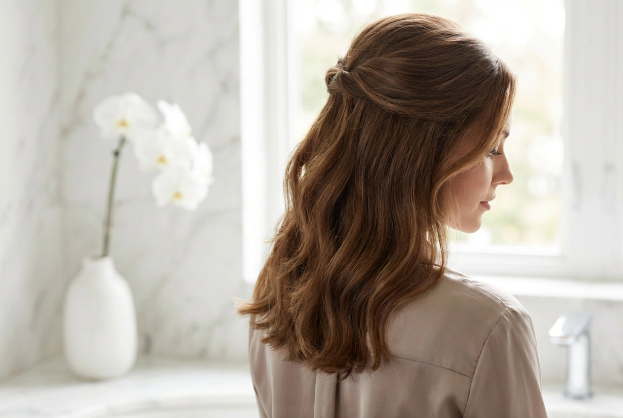 Penteados para cabelo médio: ondas, alisamento e semi-apanhados