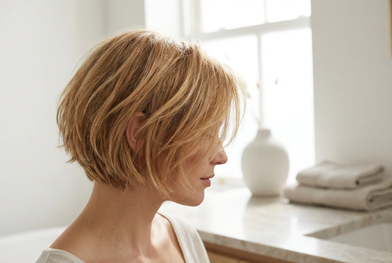 Cabelo curto repicado: camadas leves e volume sem desfiar