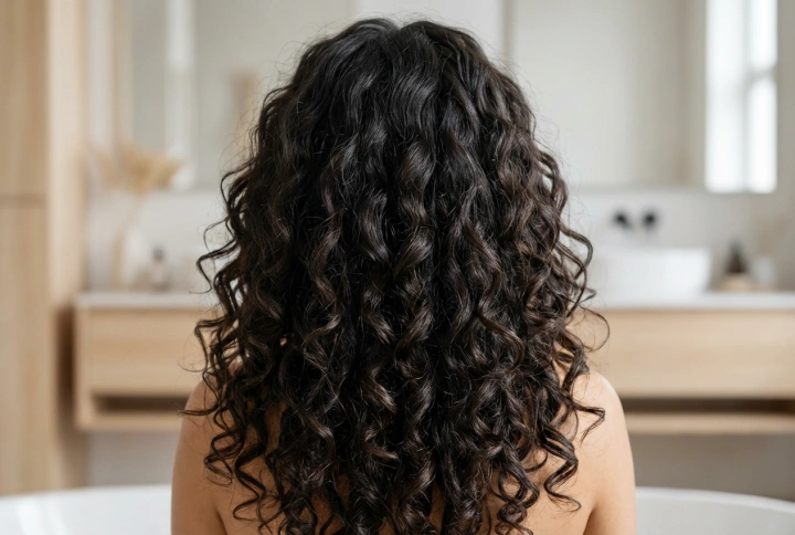 Cabelo encaracolado escadeado: métodos de corte e definição dos caracóis