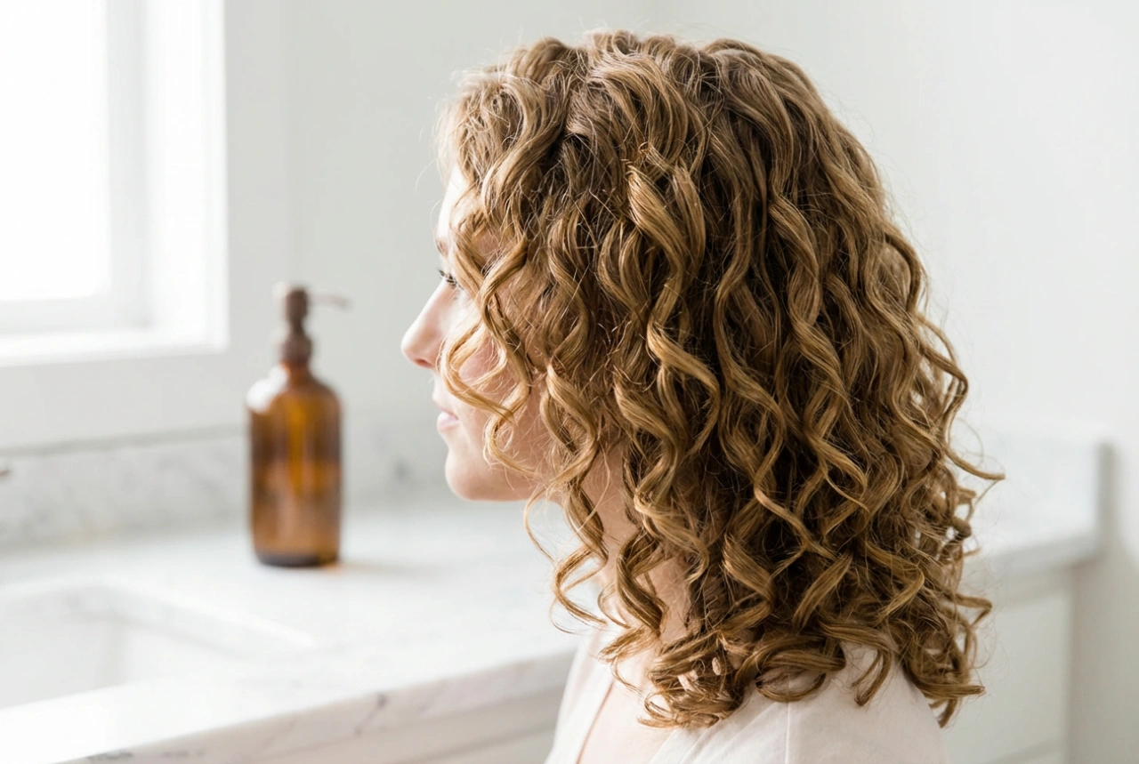 Cabelo cacheado repicado sem frizz: corte, secagem e finalização